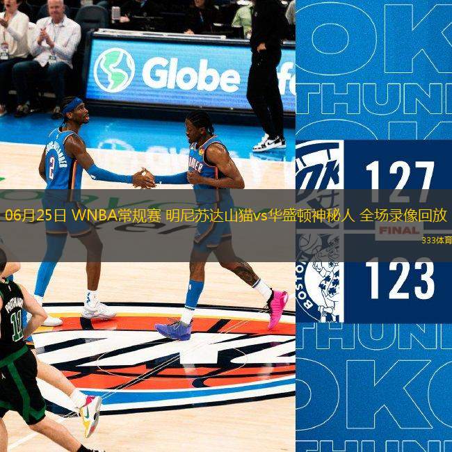 06月25日 WNBA常規(guī)賽 明尼蘇達山貓vs華盛頓神秘人 全場錄像回放
